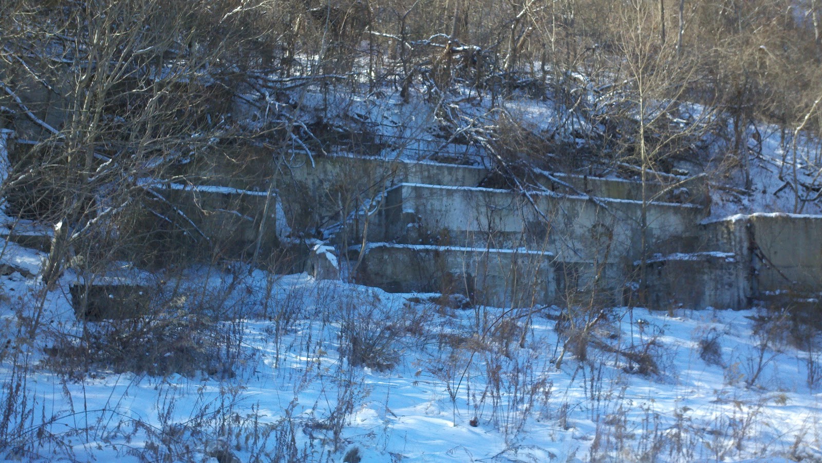 SWPA Rural Exploration A winter walk down the Rices Landing, PA rails