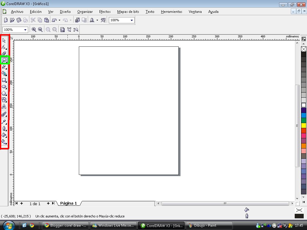 corel draw ZOOM