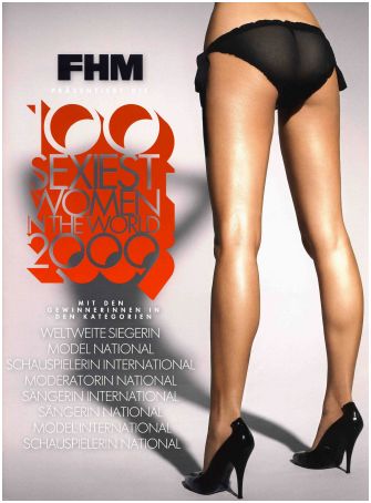 FHM Magazine 100 Sexiest Women In The World 2009