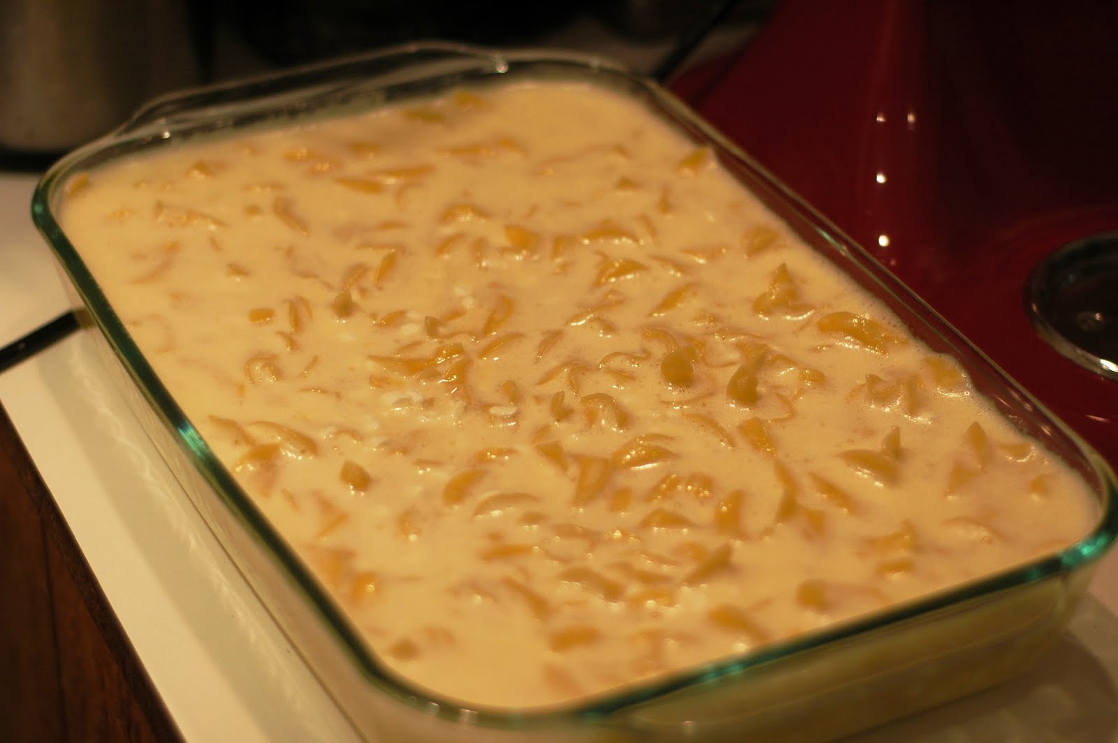 A Girl and Her Kitchen Not for Passover Noodle Kugel