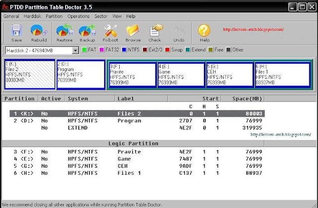 freedos create partition table freedos create partition table