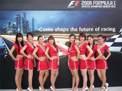 Singapore race queens