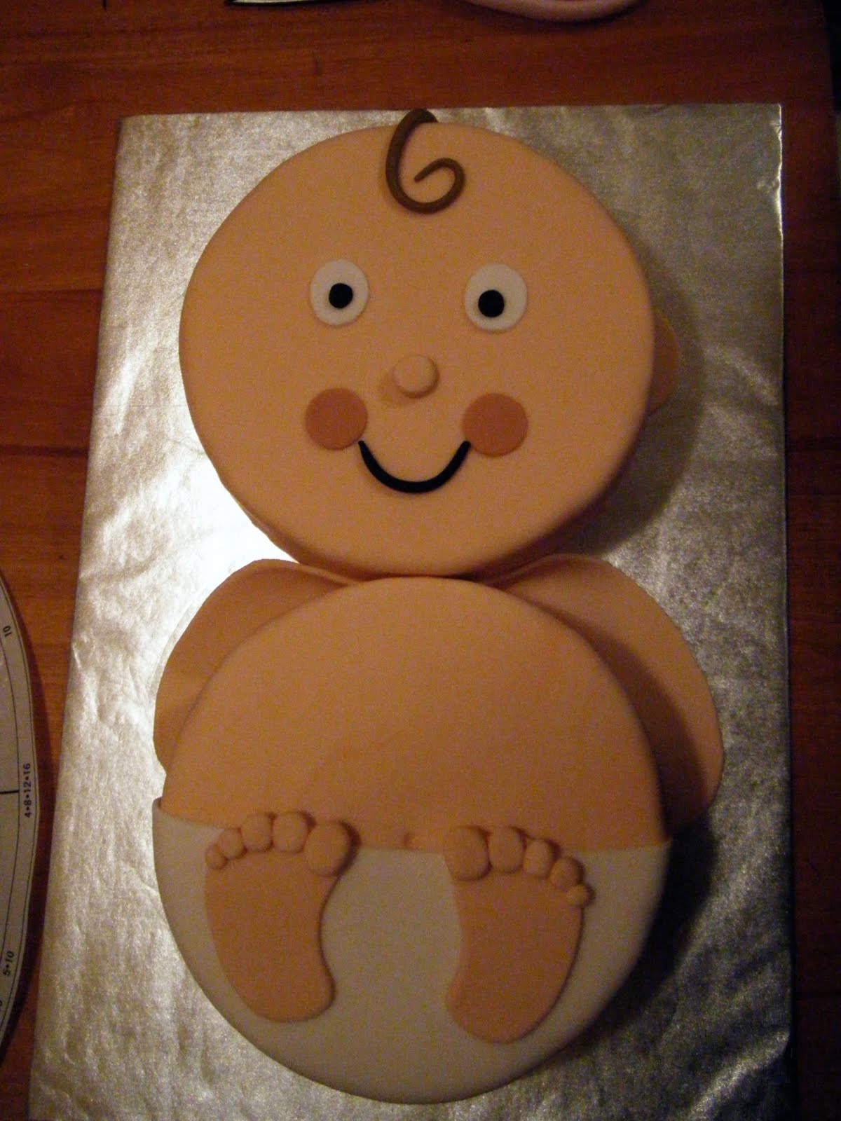 Balkan Style Caucasian baby of unknown gender