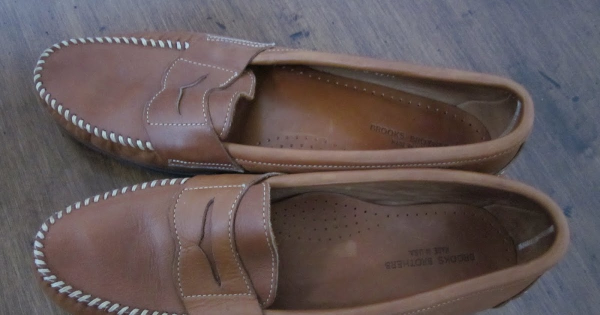 brooks brothers moccasins