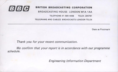 909+BBC+Radio+2+QSL Apa itu SWL ?