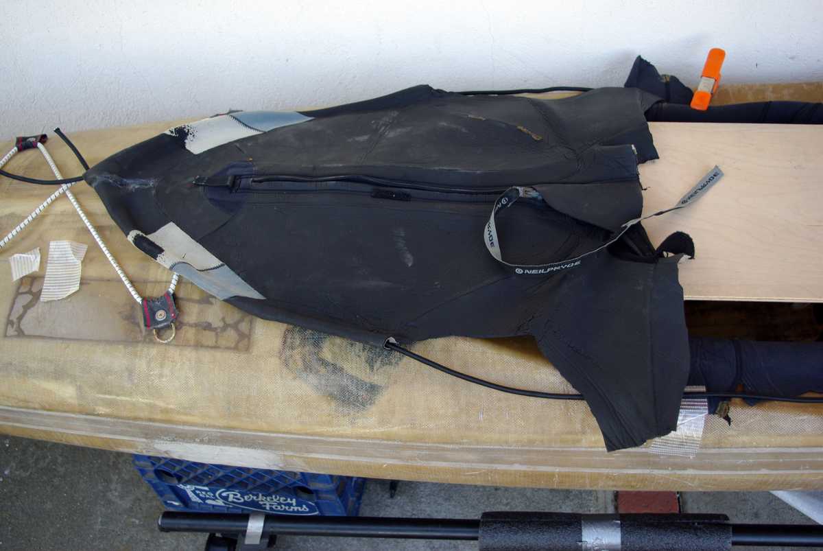 Ted's Blog Homemade neoprene spray skirt