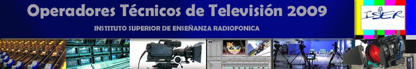 Operadores Técnicos de Televisión 2009 - ISER