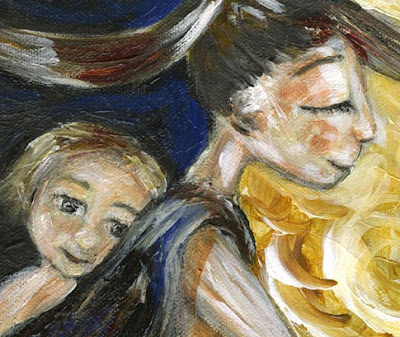 Motherhood Painting: Pieces Of Me