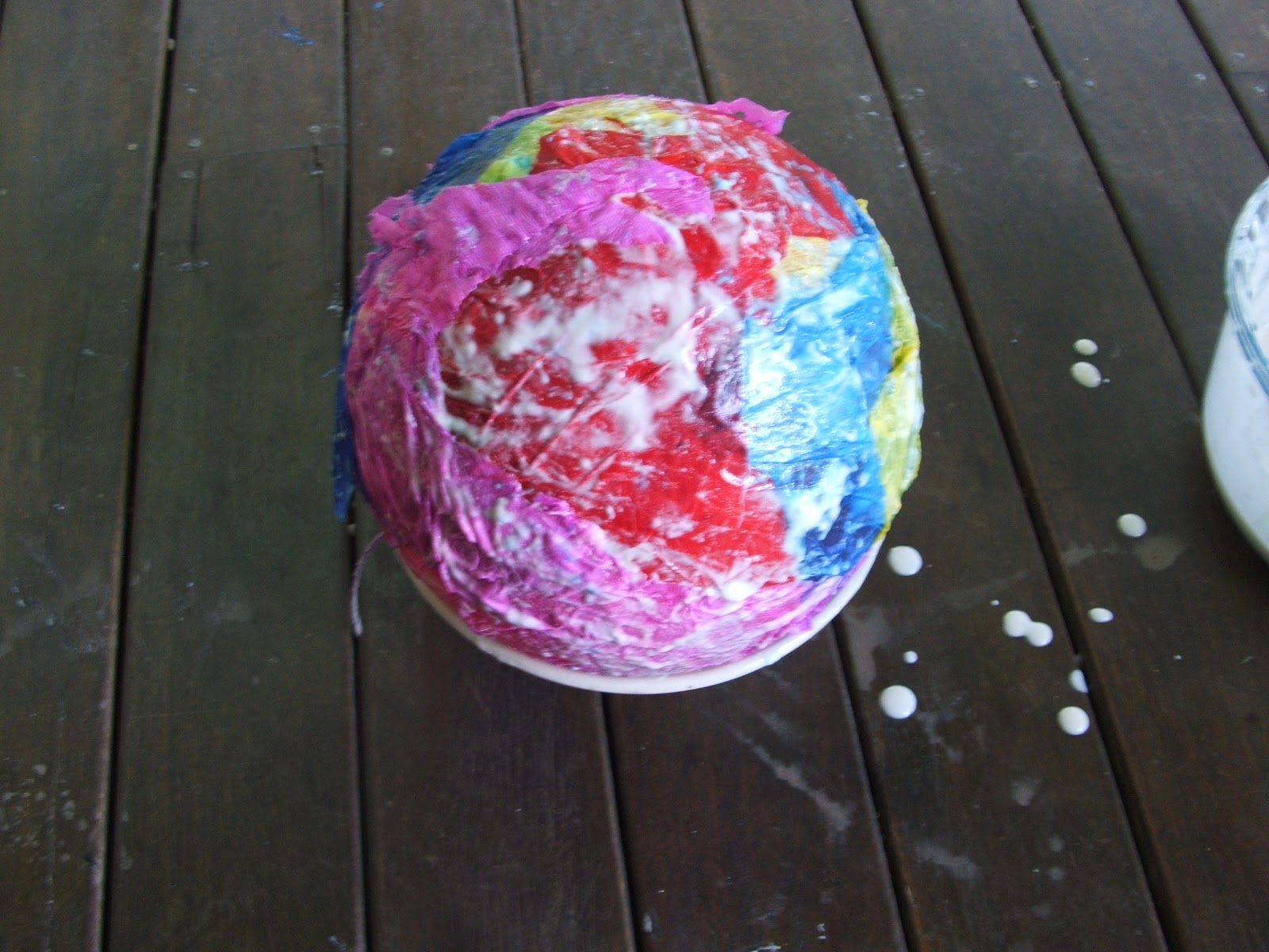 Rainbow Love Farm: Papier mache lanterns
