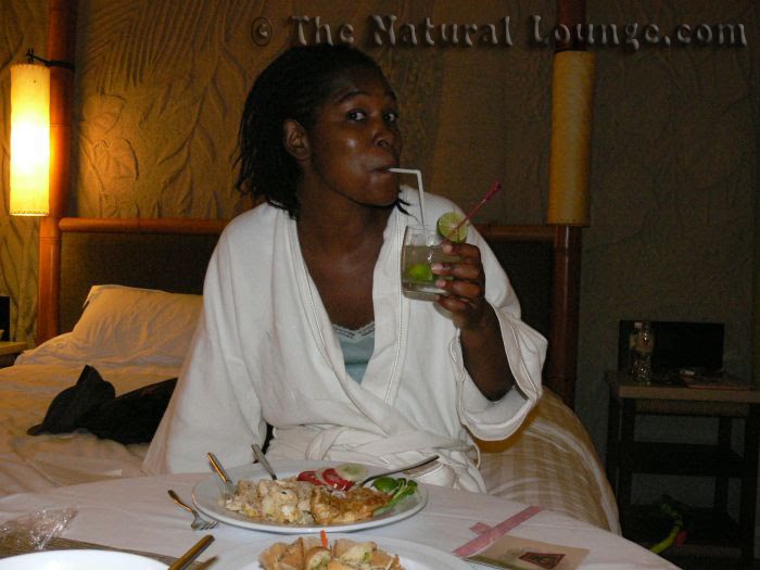 cainrow hairstyles. This was me enjoying room service - you can also see how my hair looked down 