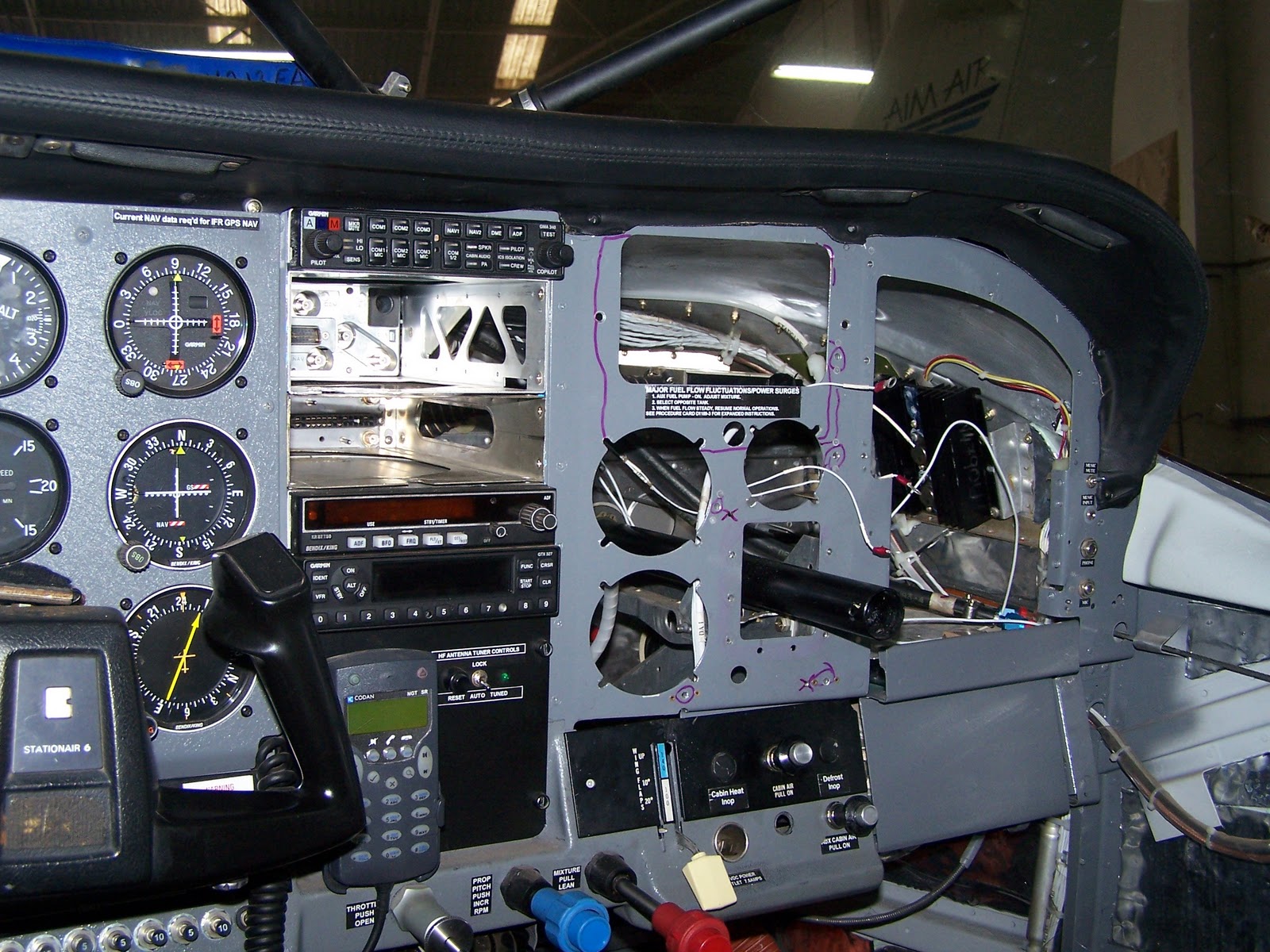Project 206 N213EA gets a JPI 930...