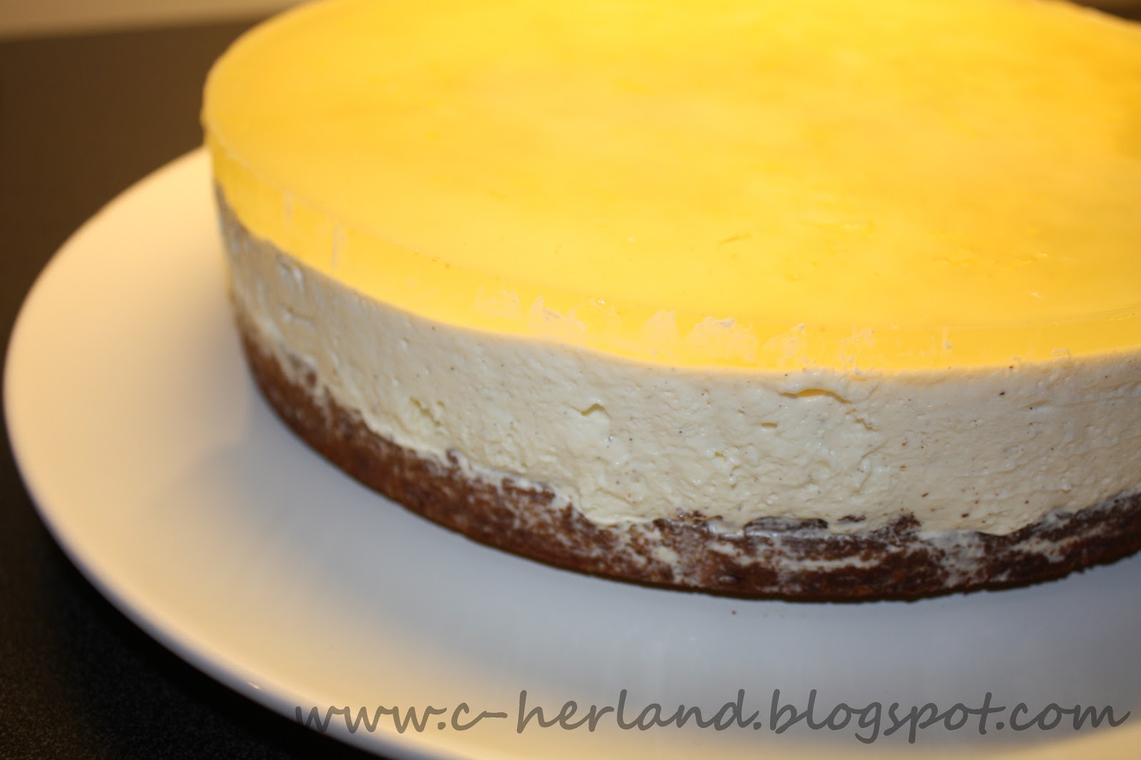 LCHF - Lavkarbo verden: Ostekake med sitron