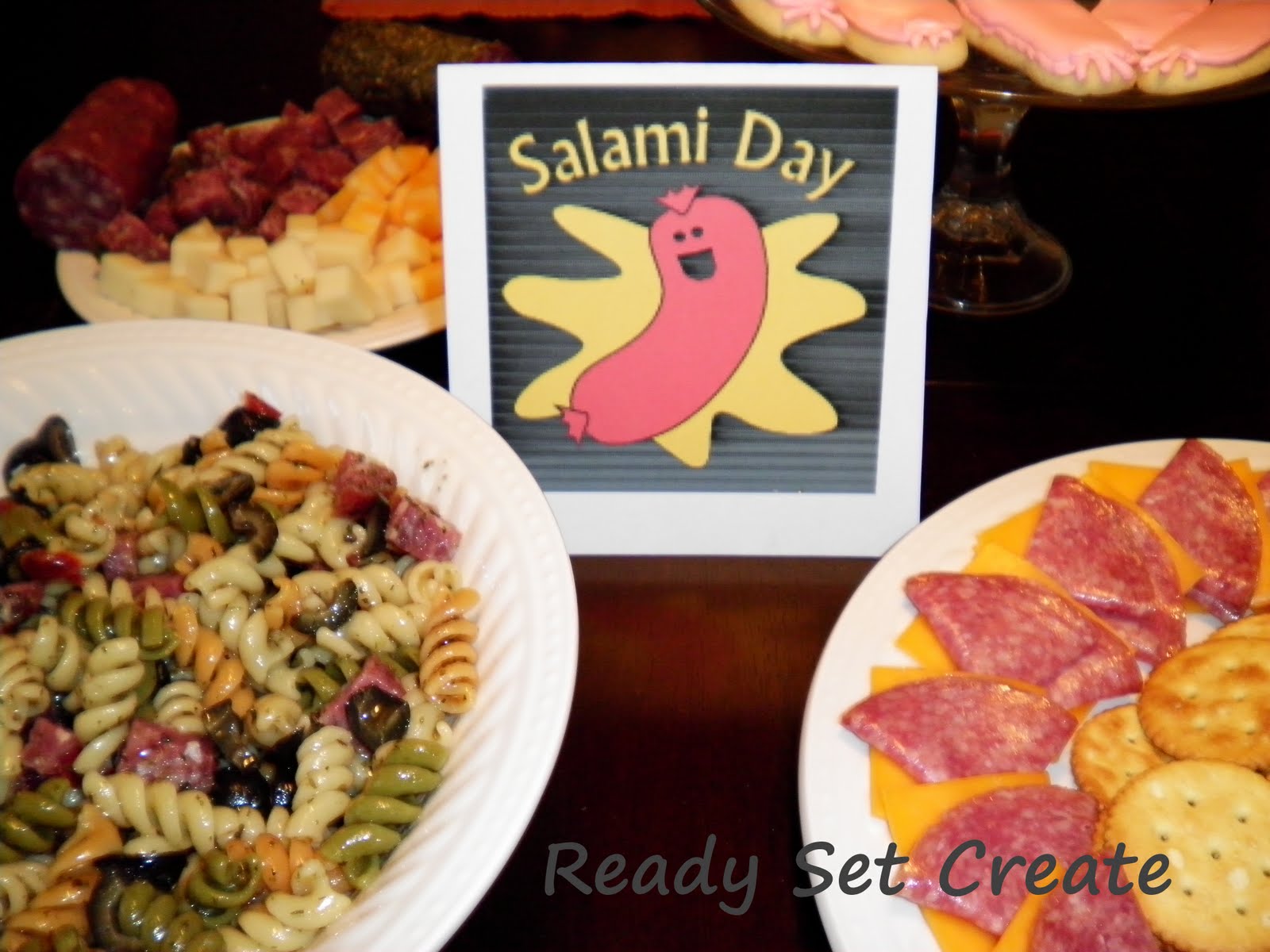 Ready, Set, Create!! Happy Salami Day!