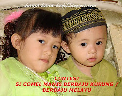 CONTEST MaMa3H: Si Comel Manis Berbaju Kurung / Berbaju Melayu