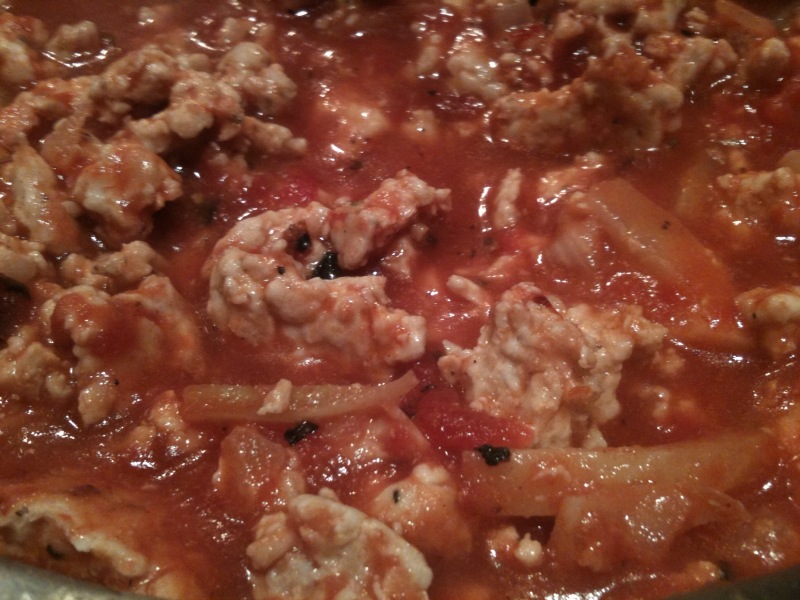 Bull City Food Turkey and Fennel Tomato Sauce