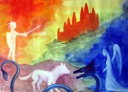 waldorf watercolor postcard giveaway ecourse calendar anthroposophy syrendell