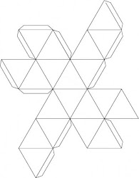 star christmas card cut illusions sculpture facts arts amazing drawings fold score once along lines again