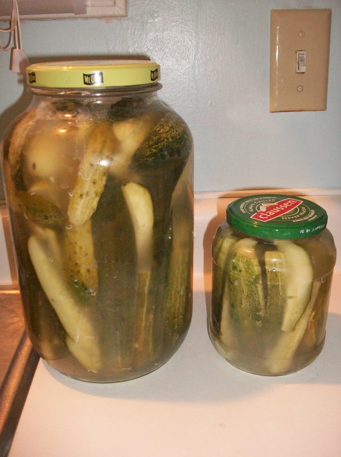 Kitchen and MORE! CROCKED SALT BRINE GARLIC DILL PICKLES