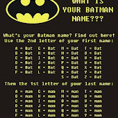 What's Your Batman Name