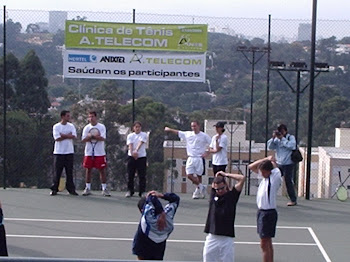 Clinica de Tênis Brasil Telecon