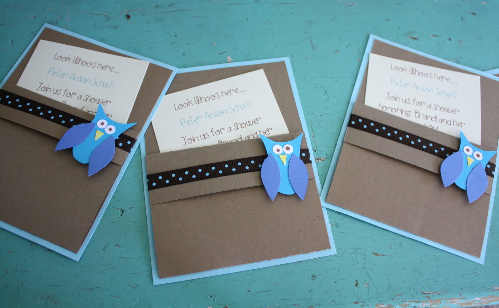 An Owl In The Shower