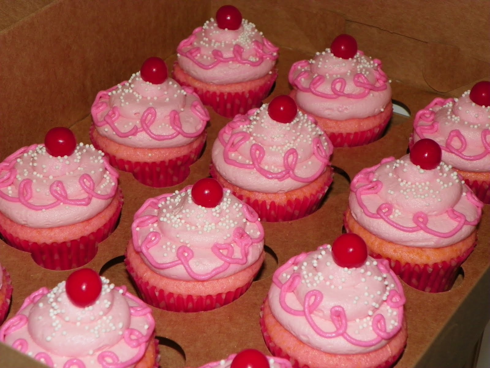 Plumeria Cake Studio "Pinkalicious" Birthday Cupcakes
