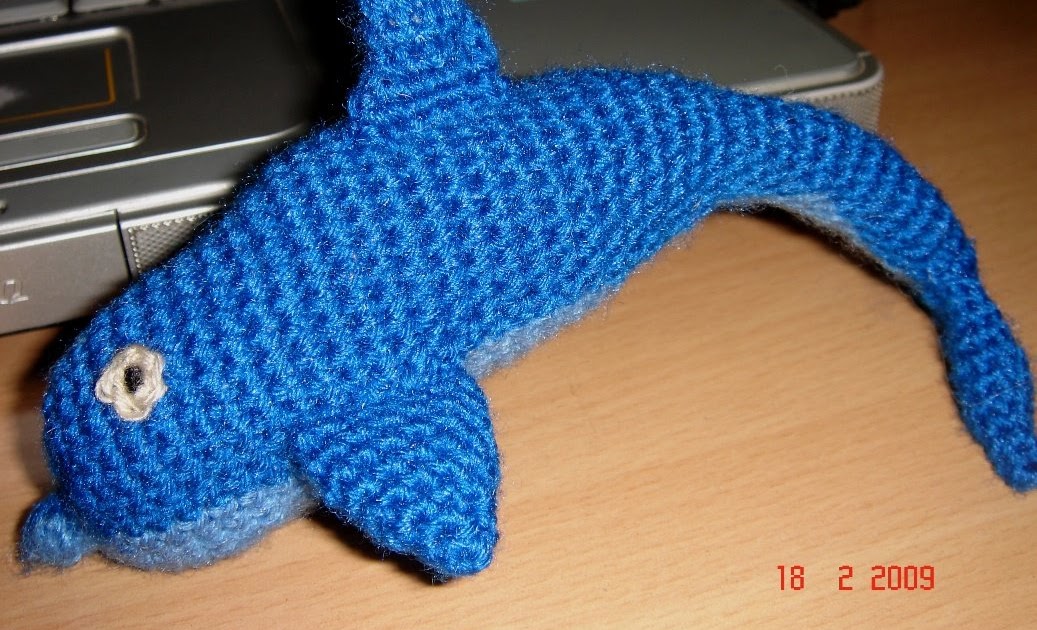 Anything Creative: Amigurumi- Dolphin