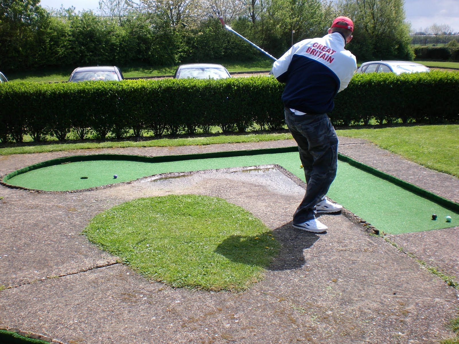 The Ham and Egger Files Tea Green Golf Fun Day Minigolf Lessons
