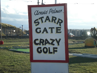 Arnold Palmer Crazy Golf course at Starr Gate in Blackpool