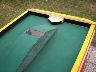 Swedish Felt minigolf course at the Askoe Wien Wasserpark in Vienna, Austria Swedish Felt minigolf course at the Askoe Wien Wasserpark in Vienna, Austria