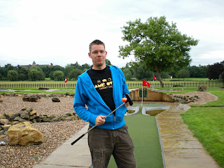 Adventure Golf course at St Nicholas Park in Warwick