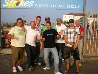 Strokes Adventure Golf course in Margate, Kent