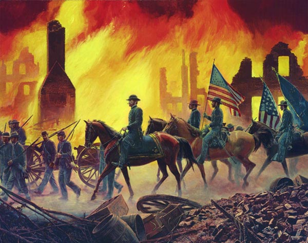 Buring of Atlanta, Sherman's March to the Sea