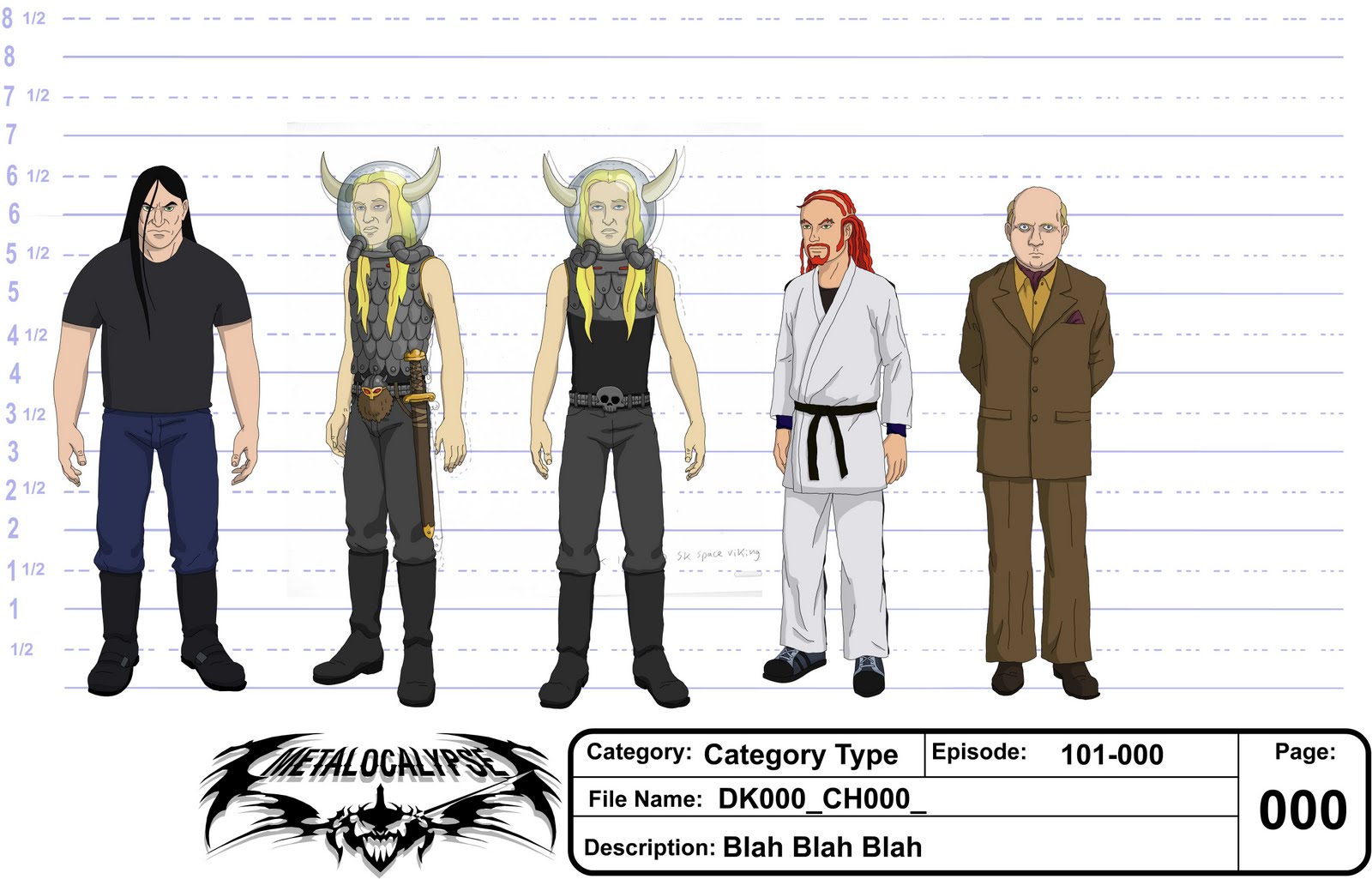 Rick Acosta: Color and cleanup on Metalocalypse