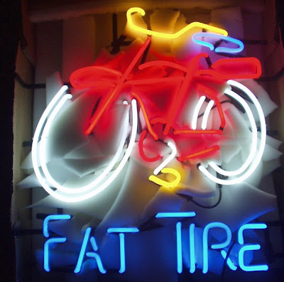 Image of Fat Tire Ale neon sign