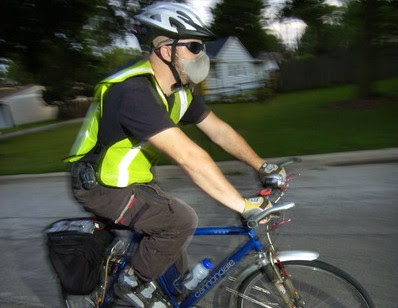 Image of Chicago-area bike commuter Nick Lenarz