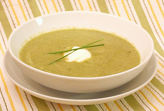 broccoli leek soup