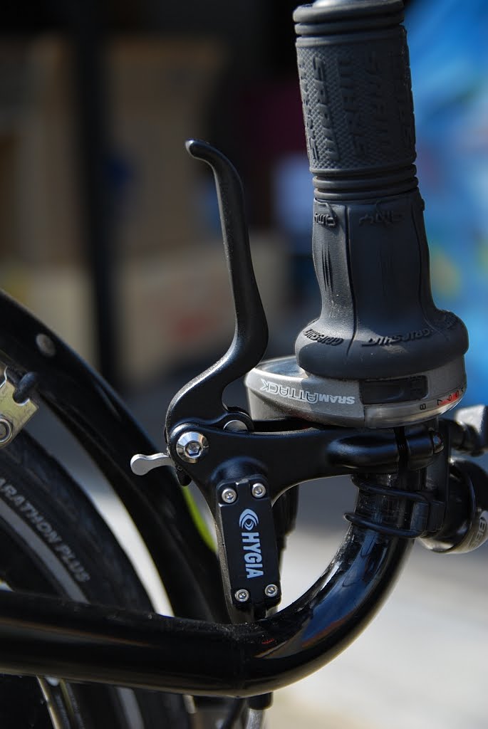 onderweg met de fiets: remmen