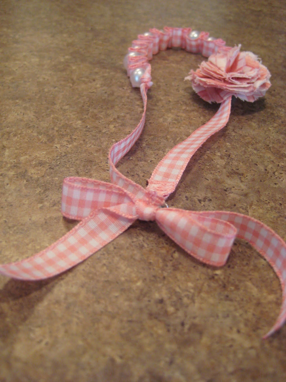 Laura Thoughts Little Girl's Ribbon Necklace