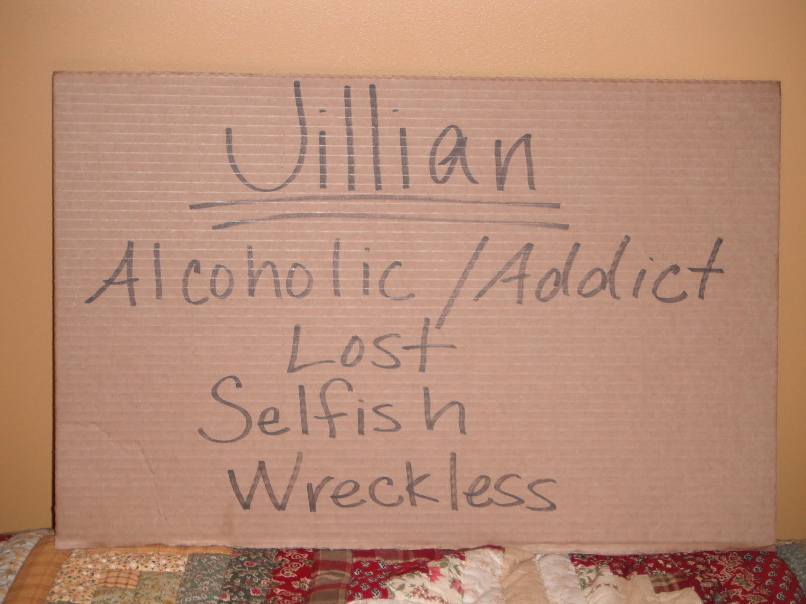 This Great Adventure Called Life Cardboard Testimony