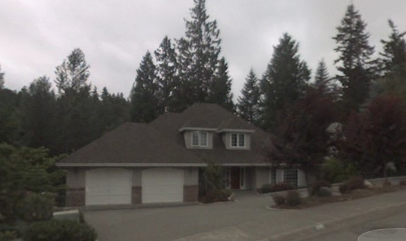 My Favorite Things: Our house (in the middle of our street)