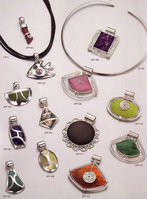 DIJES DE PLATA CON PIEDRAS