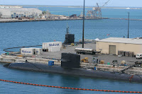 Nuclear Submarine Docked in Guam