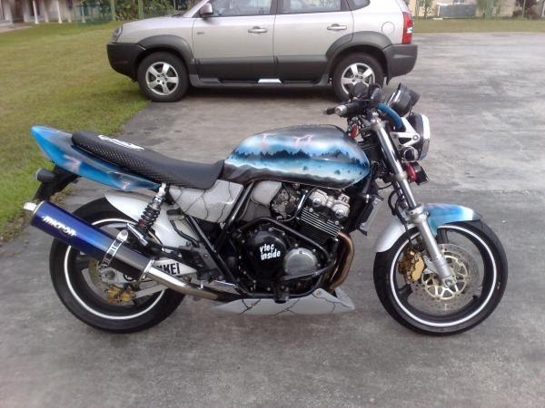 Honda CB 400 покраска