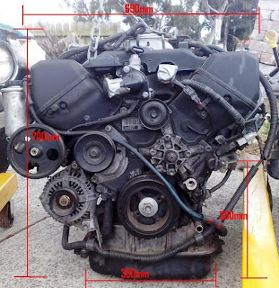 oldfordpartsbkk: Rover V8 versus Toyota 1UZ V8 Dimensions
