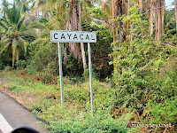 Cayacal roadsign