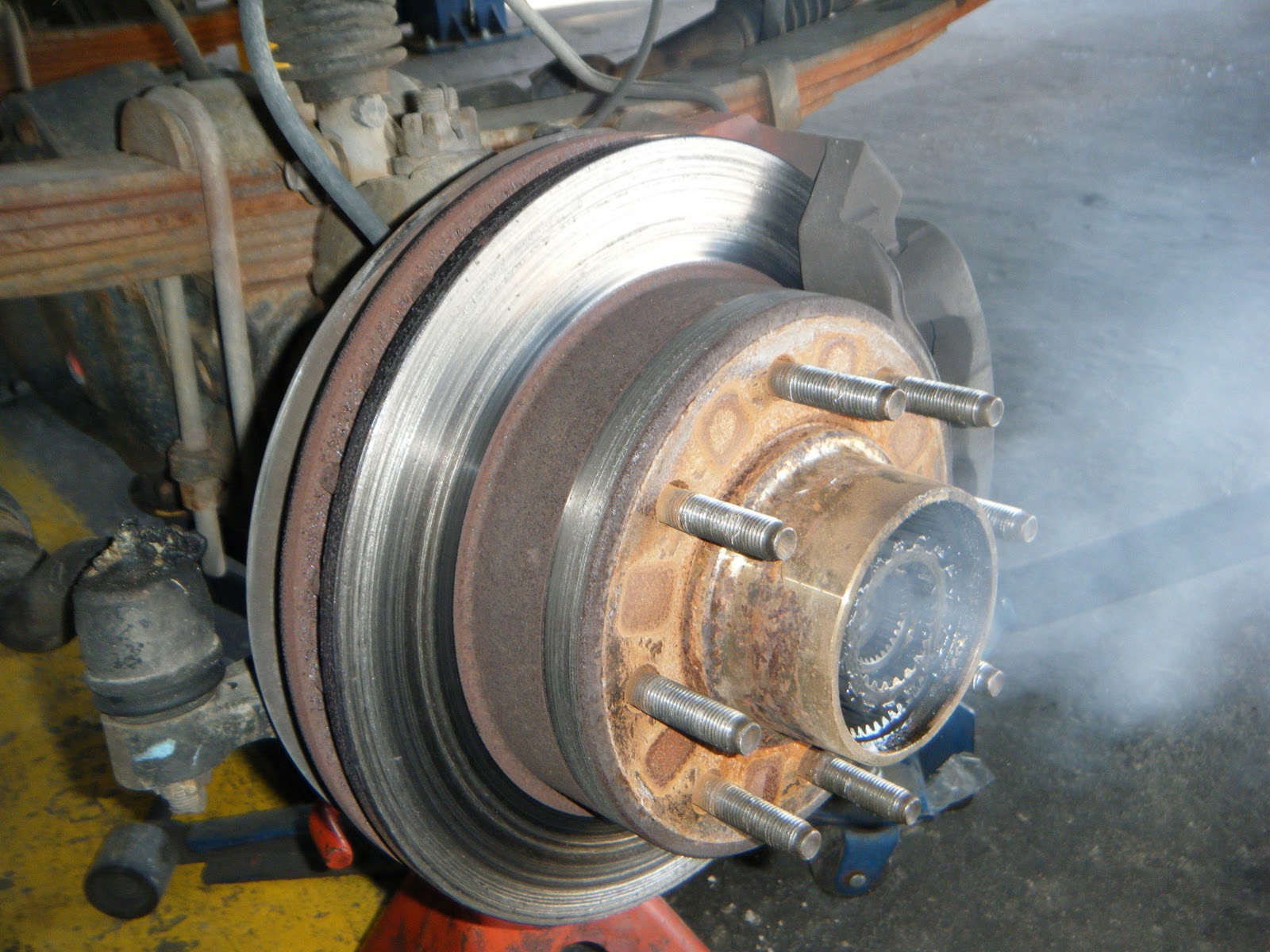 Axle and Wheel It just started making noise yesterday....