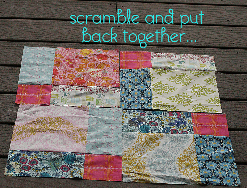 Quilt Story Disappearing 9 patch tutorial...