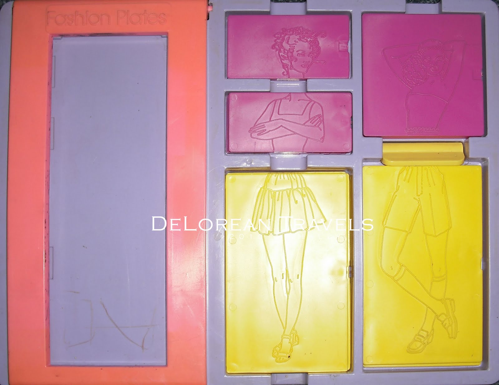 DeLorean Travels Fashion Plates