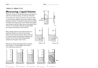 Mathematics Learning: Worksheet (reading measurement)